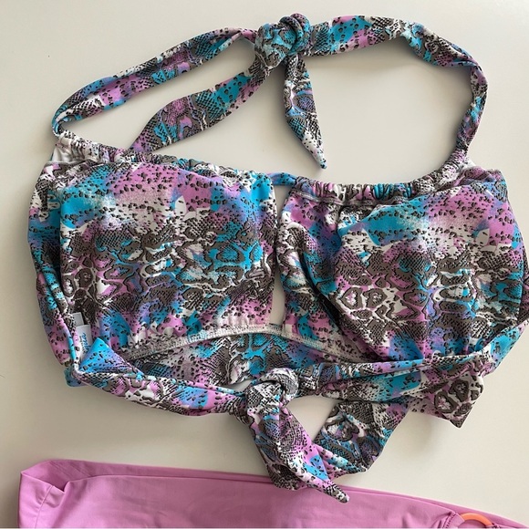 La Vie En Rose Bikini Swim Bathing Suit 2 Piece Swimwear Beach Large XL - Picture 3 of 9